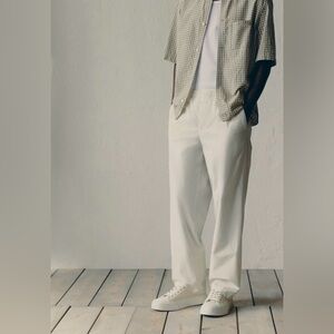 Linen Beach Pants Cream